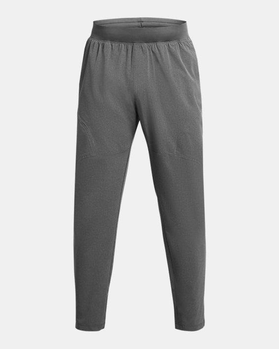 Men's UA Unstoppable Vent Tapered Pants in Gray image number 4